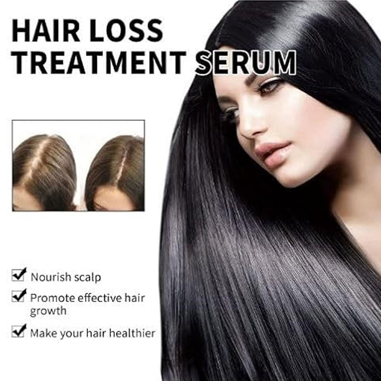 Hair Loss Treatment Serum Made of 34 Ingredients & 15 Herbs 30ml (Pack Of 2)
