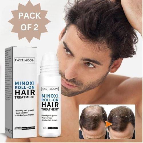 Roll On Hair Growth Serum For Women & Men (Pack of 2)