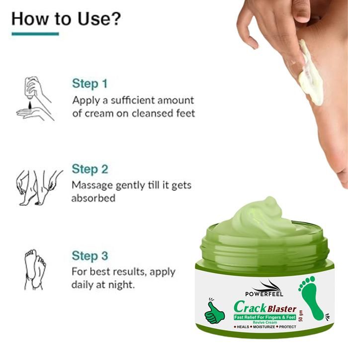 foot care revive cream, fast relief cream for fingure, skin care cream